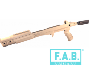 Ложе с рукояткой FAB Defense SKS SB TUBE с амортизирующей трубкой для СКС (без приклада)