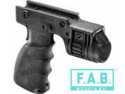 Рукоятка FAB Defense T-GRIP-R с держателем фонаря