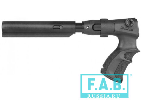 Складная буферная трубка FAB Defense AGRF 870 TUBE FK SB с амортизатором и рукоятью для Remington 870
