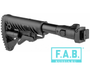 Складной телескопический приклад FAB Defense M4-AKS P для АКС-74У/АКСУ