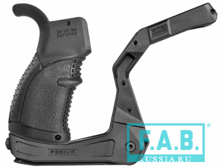 Рукоять-сошка FAB Defense AR-Podium для AR 15