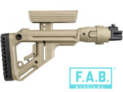 Складной приклад FAB Defense UAS-AK P для АК47/Сайга для не складных прикладов 100 серий