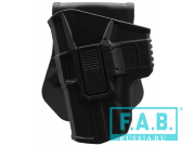 Кобура FAB Defense MX G-9SR LH поворотная с кнопкой для Glock 9 мм (для левши)
