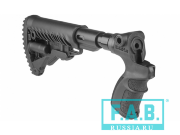 Телескопический приклад FAB Defense AGM 500 FK SB с компенсатором отдачи для Mossberg 500