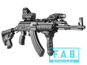 Приклад FAB Defense SURVIVAL GK-MAG с магазином на 10 патронов AK47/АК74/Сайга 