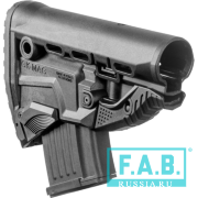 Приклад FAB Defense SURVIVAL GK-MAG с магазином на 10 патронов AK47/АК74/Сайга 
