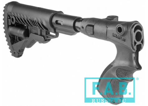 Складной телескопический приклад FAB Defense AGRF 870 FK SB с компенсатором отдачи для Remington 870