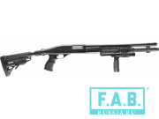 Складной телескопический приклад FAB Defense AGRF 870 FK SB с компенсатором отдачи для Remington 870