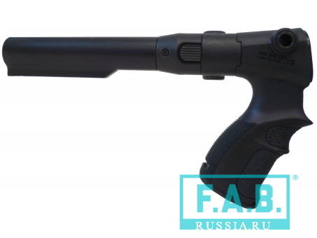 Складная буферная трубка FAB Defense AGRF 870 TUBE с рукоятью для Remington 870
