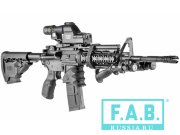 Приклад FAB Defense GL-MAG с магазином для M4/AR15 на 10 патронов